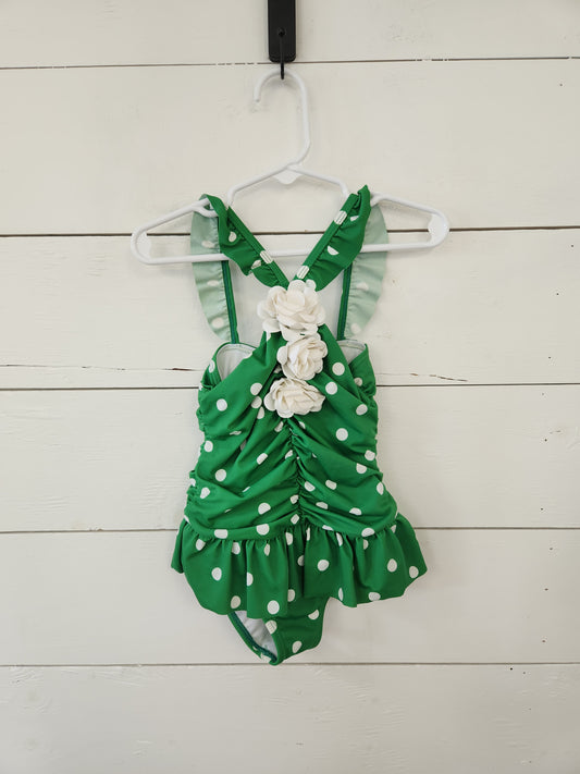 Size 3t | Janie and Jack Green Swimsuit