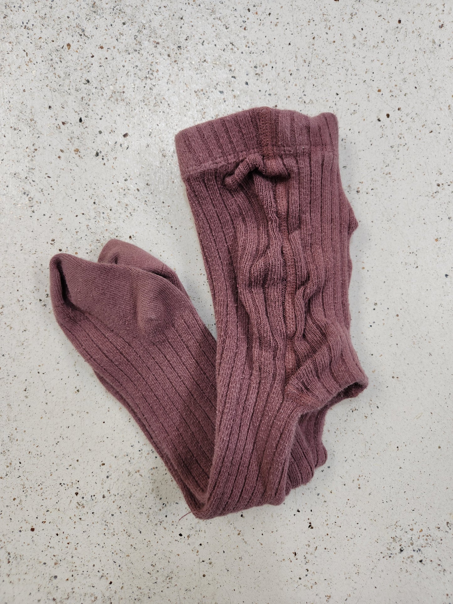 Size 0-6m | Mauve Tights