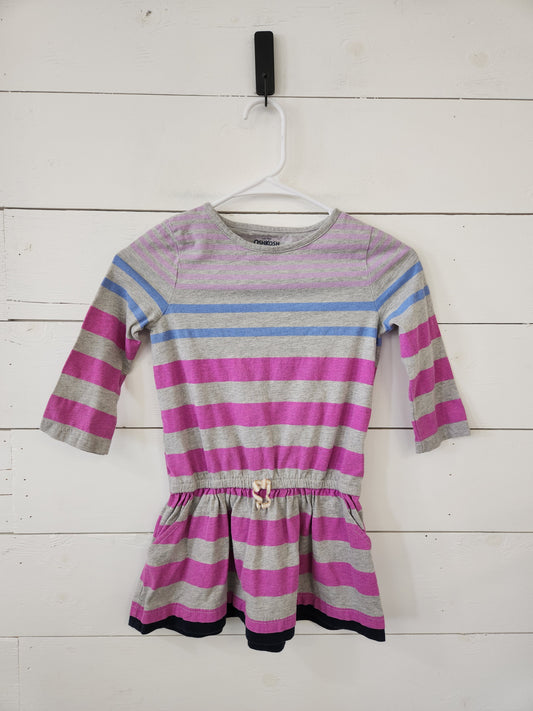 Size 8 | Osh Kosh Striped Tunic Shirt with Pockets