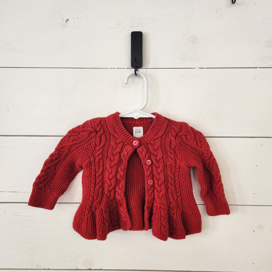 Size 3-6m | Gap Knit Button Sweater