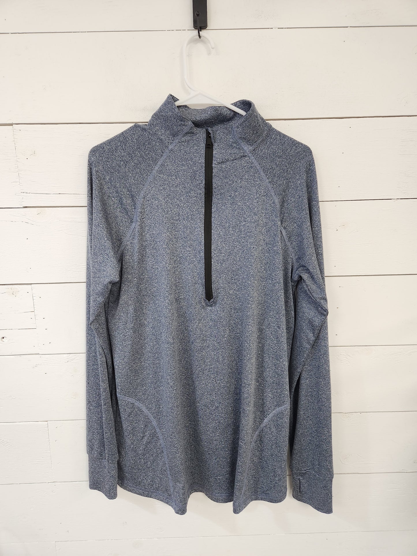 Size L | Latched Mama Blue Shirt