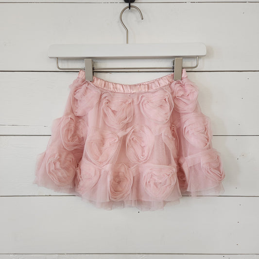 Size 4t | Gap Pink Tulle Rose Skirt