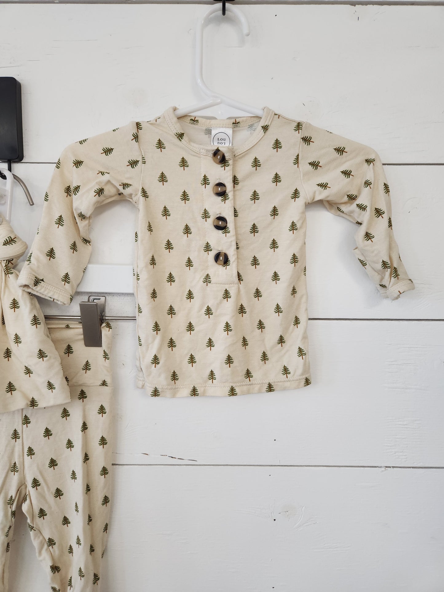 Size NB | Lou Lou 3-Piece Set (Trees)