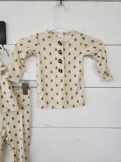 Size NB | Lou Lou 3-Piece Set (Trees)