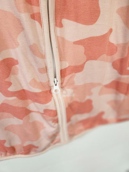 Size 0-6m | Copper Pearl Sleep Sack - Pink Camo