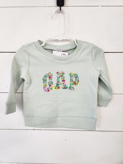Size 6-12m | Gap Crew Sweatshirt NWT
