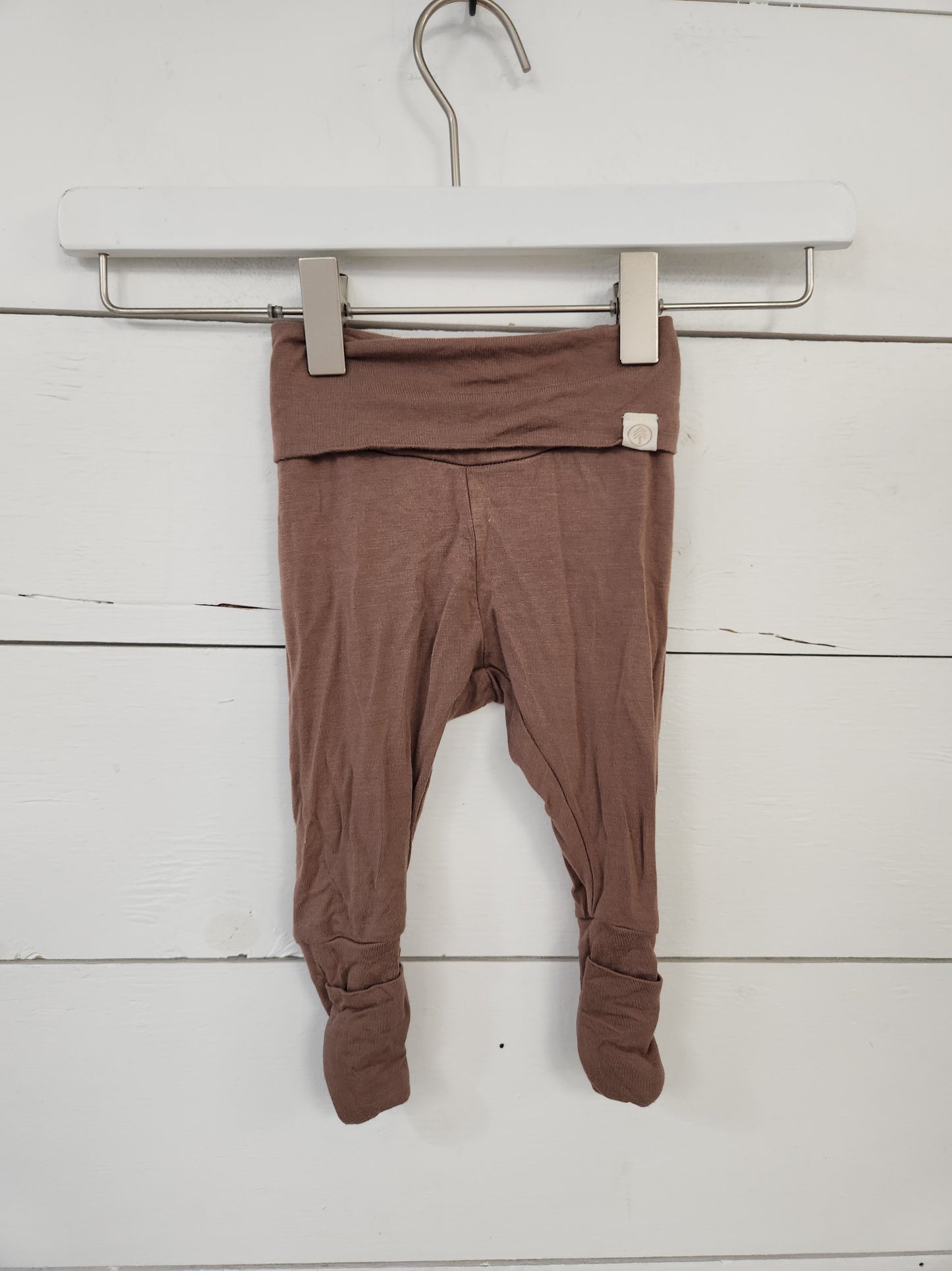 Size 3-6m | Tenth & Pine Brown Grow Pants