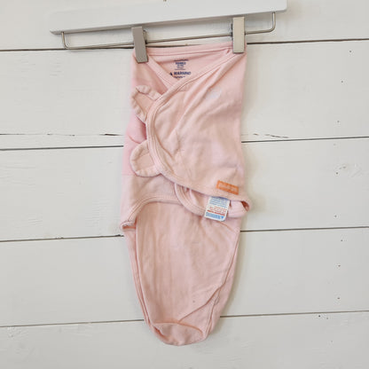 Size S-M | SwaddleMe Pink Velcro Swaddle