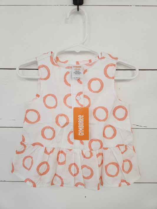 Size 12-18m | Gymboree Buttondown Tank NWT