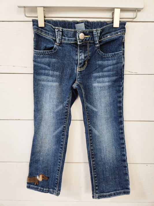 Size 3t | Gymboree Dachsund Denim Jeans