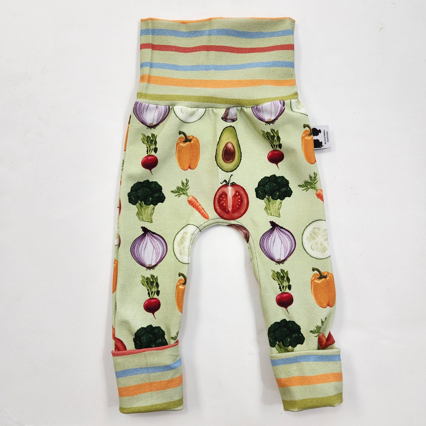 Baby + Toddler Grow With Me Pants by Briar&Boone | Veggies