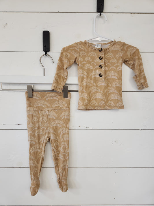 Size NB | Lou Lou Tan Set