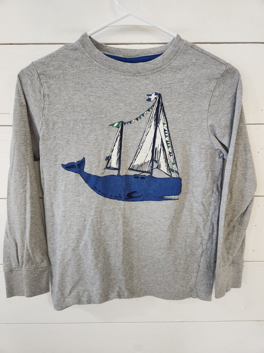 Size 8 | Gymboree Whale Longsleeve