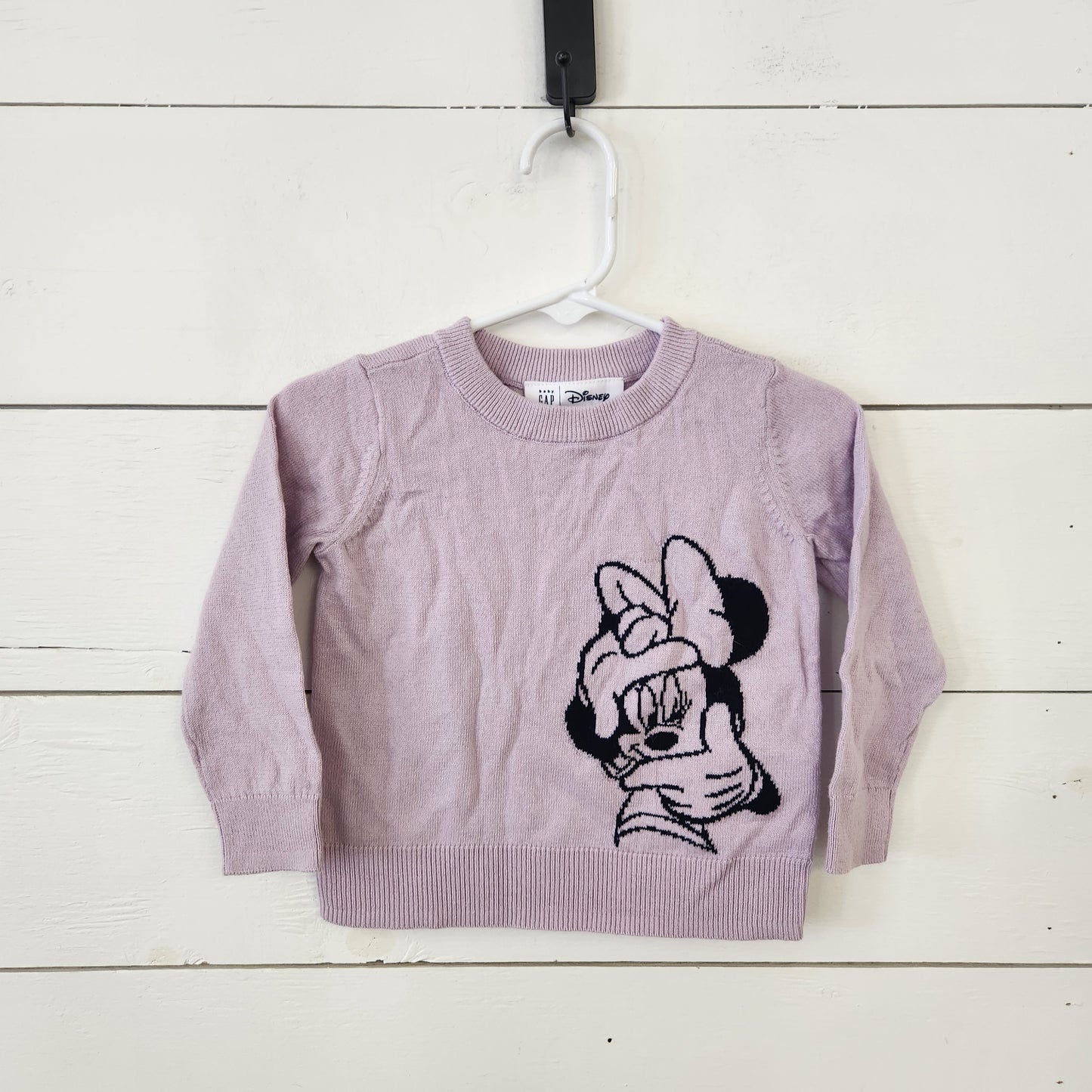 Size 18-24m | GapxDisney Minnie Purple Sweater