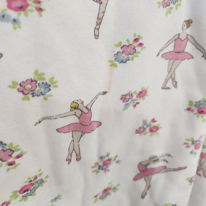 Size 7-8 | Mini Boden Ballet Nightgown *staining