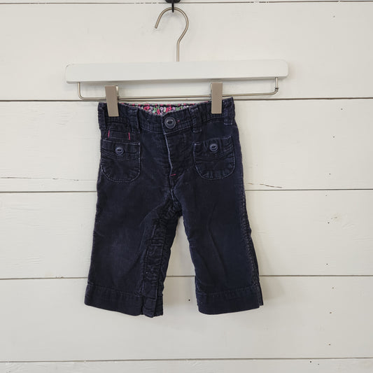 Size 6-12m | Gap Navy Corduroy Pants
