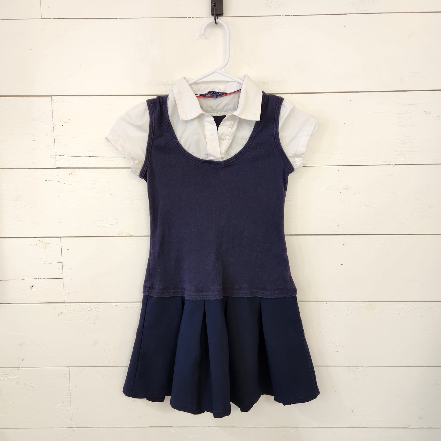 Size 10 | French Toast Navy Uniform Dress