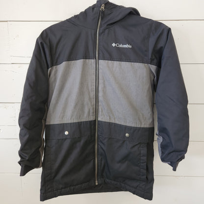 Size 10/12 | Columbia black and Grey winter coat