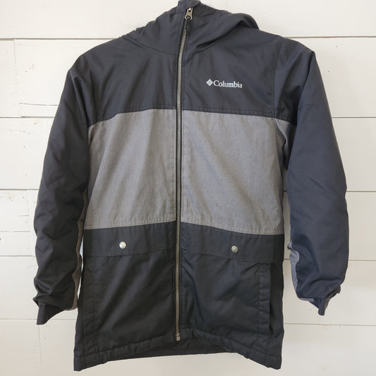 Size 10/12 | Columbia black and Grey winter coat
