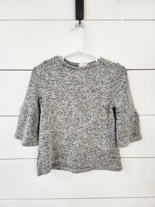 Size 2t | Crazy 8 Bell Sleeve Shirt