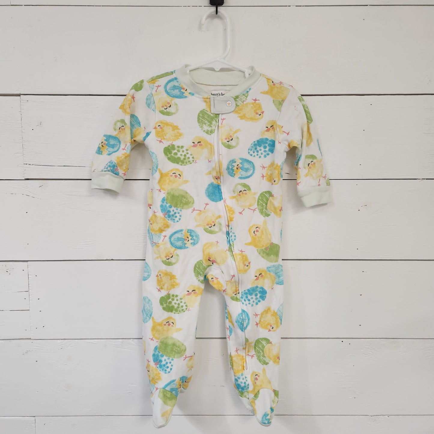 Size 6-9m | Burt's Bees Chick Footie