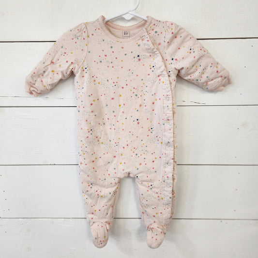 Size 3-6m | Baby Lined Snap Sleeper