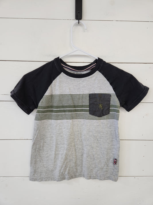 Size 7 | English Laundry Grey Pocket Shirt