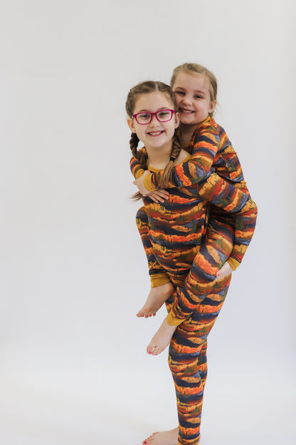 Long Sleeve Pajama Set by Little Alaskan | Denali Foothills