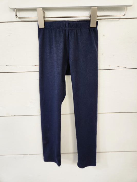 Size 2t | Dot Dot Smile Leggings - Navy