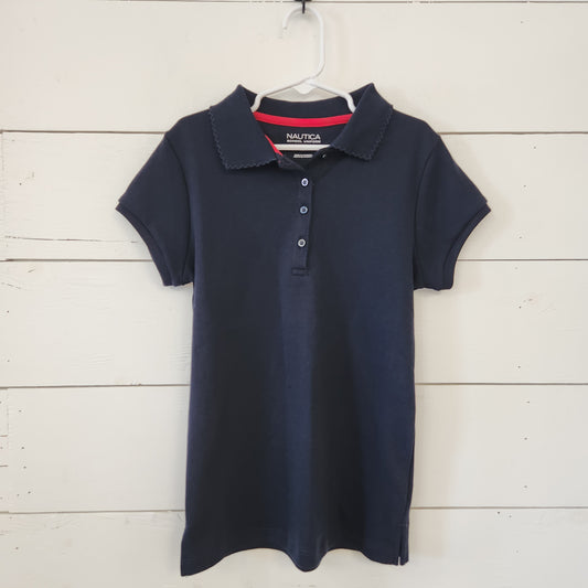 Size M (8-10) | Nautica School Uniform Polo Shirt