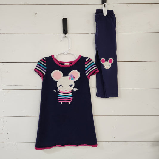Size 3t | Gymboree Navy Mouse Set