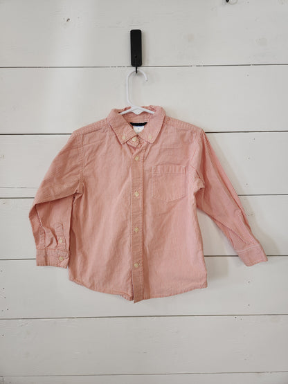 Size 3t | Gymboree Orange Striped Button Down