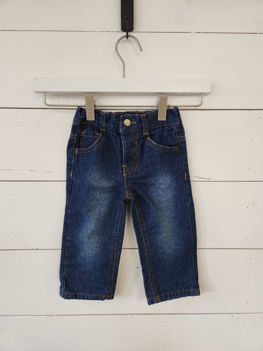 Size 6-9m | Lucky Pull-On Jeans