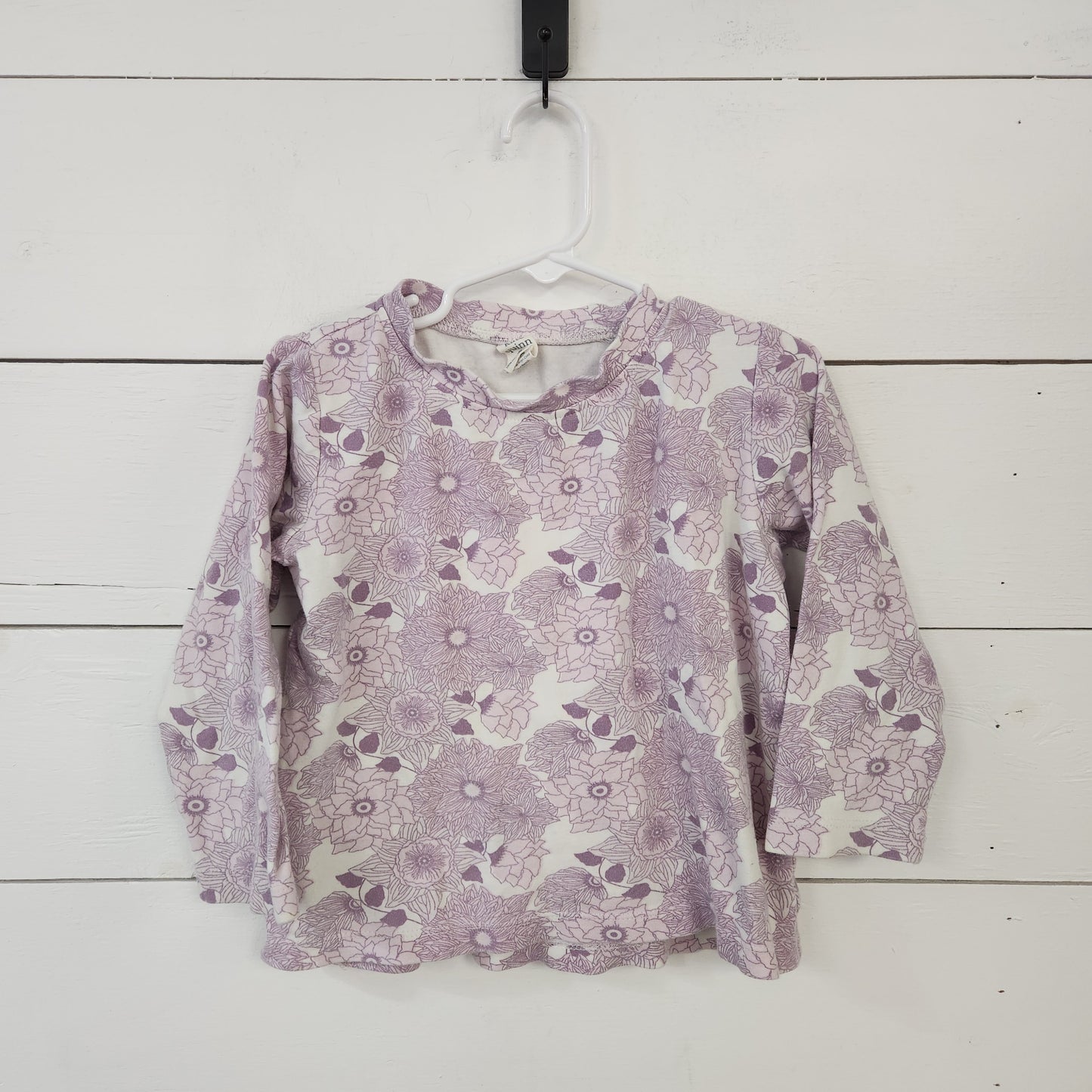 Size 6 | Kate Quinn Lavender Floral Shirt