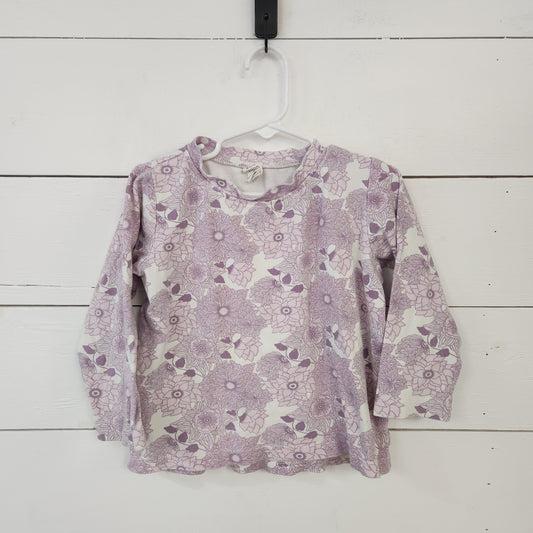 Size 6 | Kate Quinn Lavender Floral Shirt