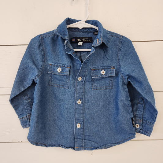 Size 18m | Ben Sherman Denim Buttondown