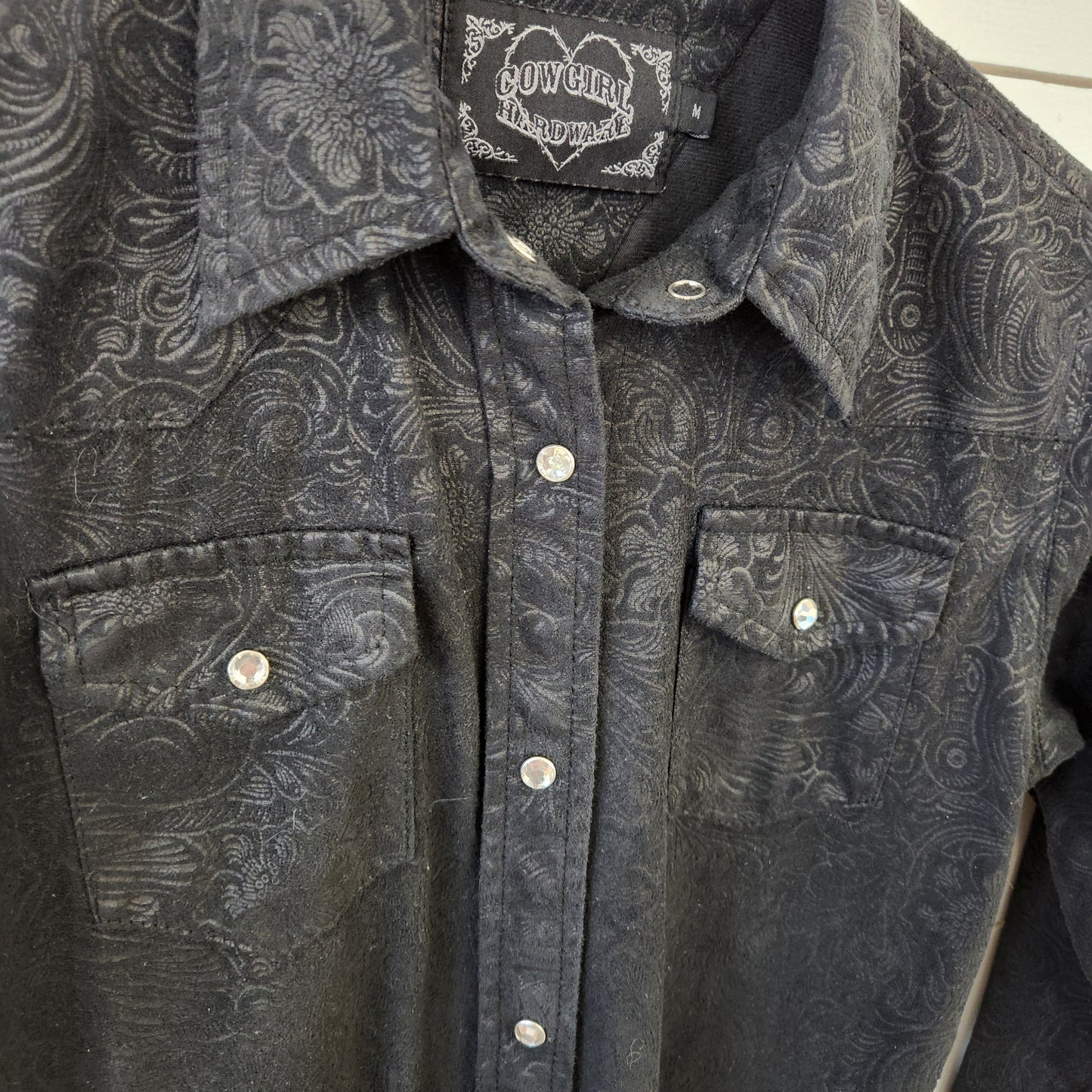 Size M (8-10) | Cowgirl Snap Down Shirt