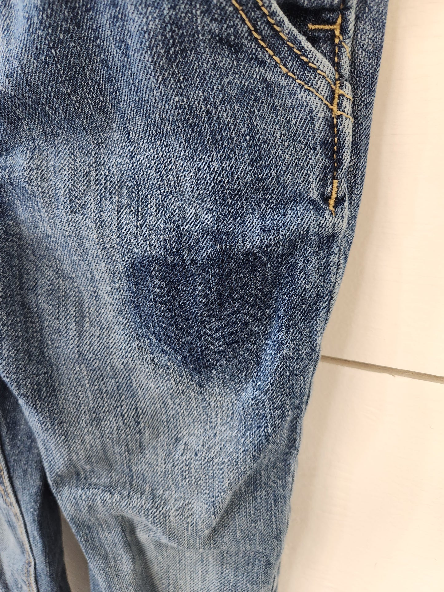 Size 2t | Gap Faded Heart Overalls