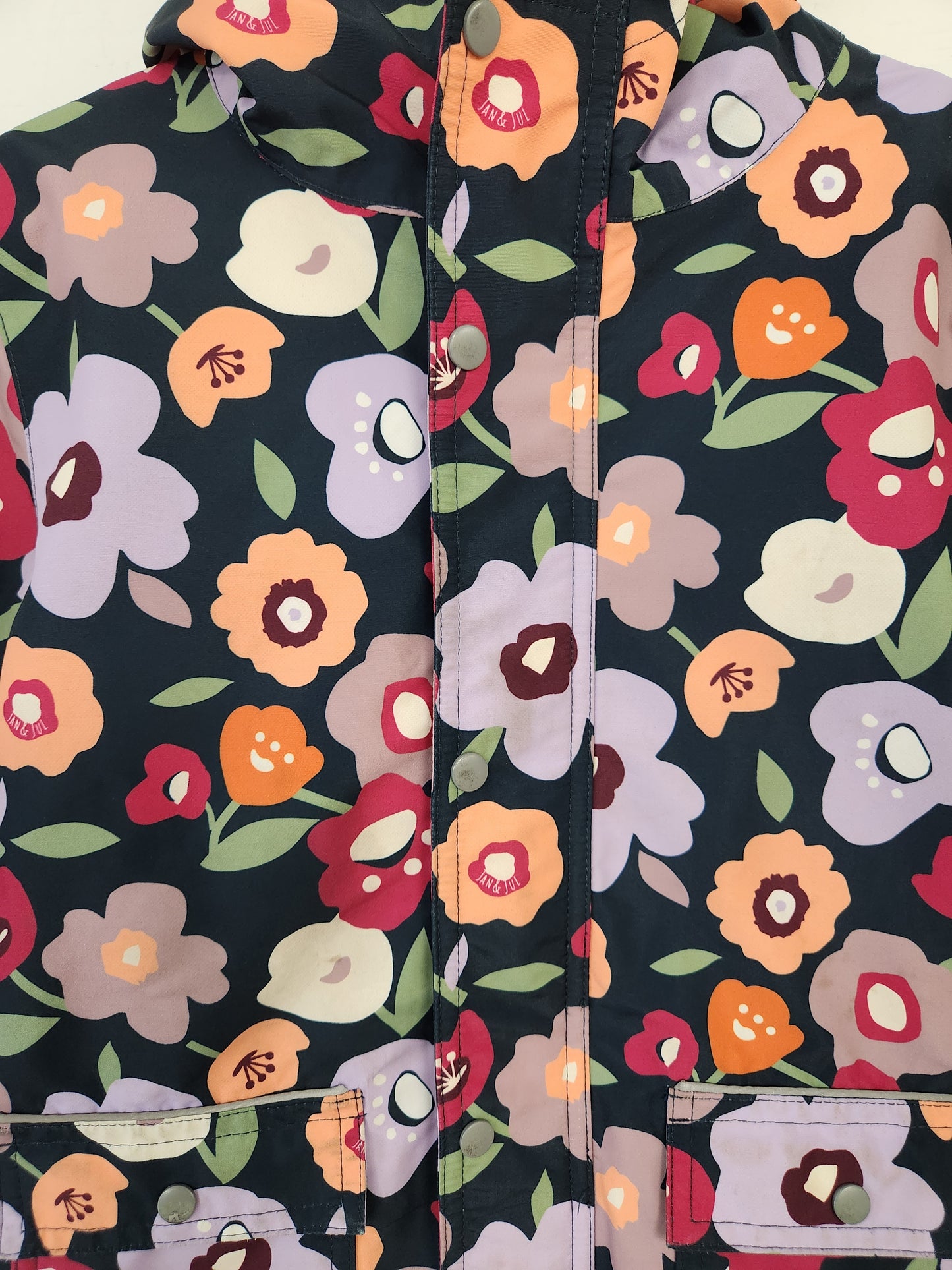 Size 3t | Jan & Jul Fleece Lined Rain Set *stained