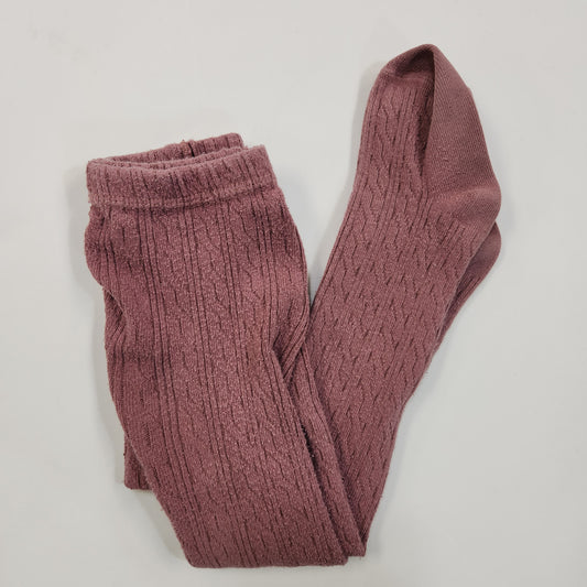 Size 1-2 | Little Stocking Co Mauve Tights
