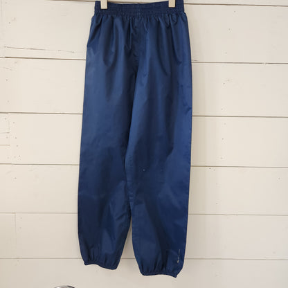 Size 6 | Quechua Navy Rain Pants *hole