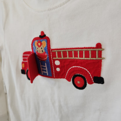Size 12-18m | Gymboree Firetruck Bodysuit