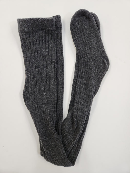 Size 9-11 | Little Alaskan Ribbed Tights Silt
