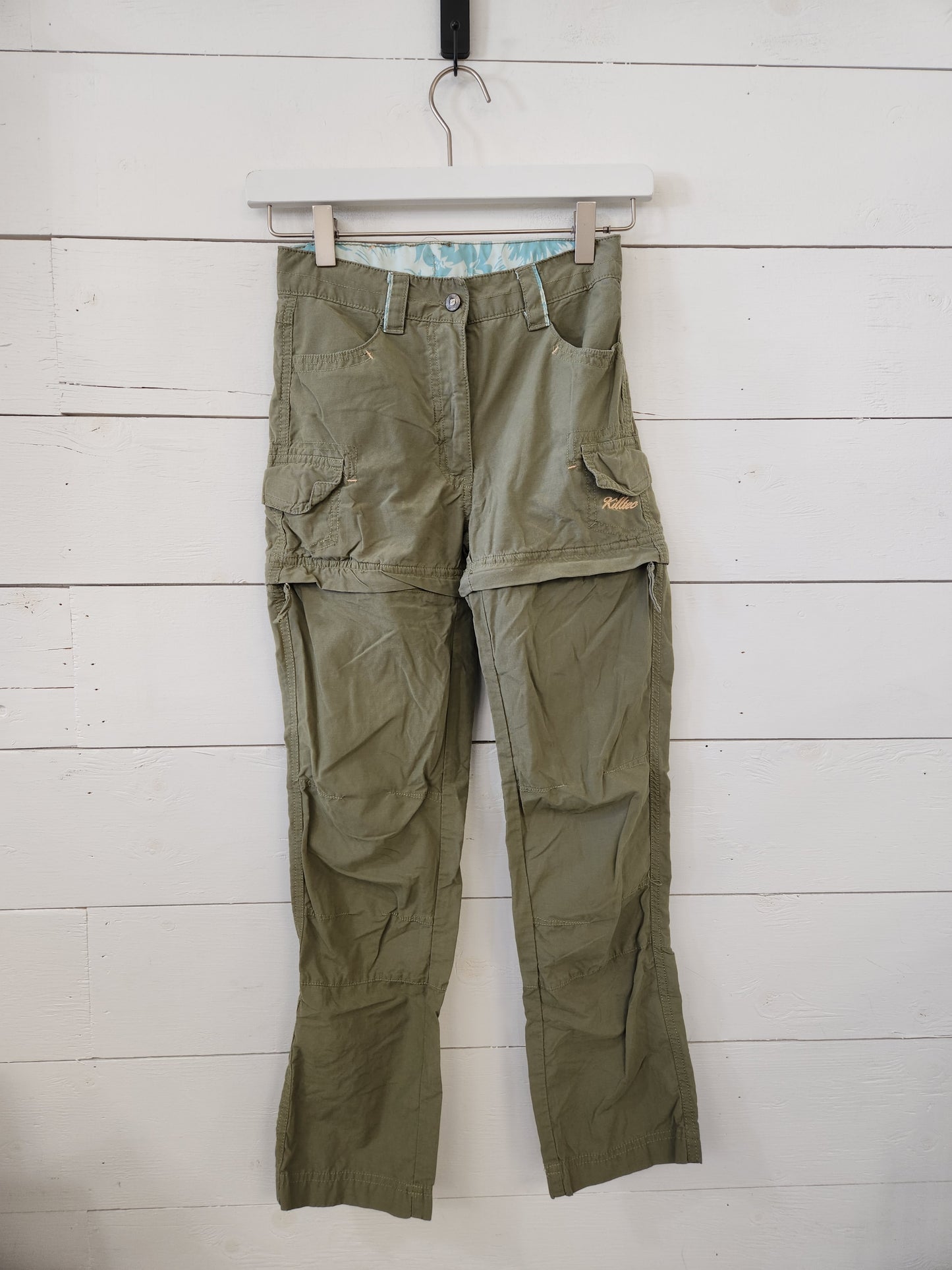 Size 10 | Kiltec Green Zip Off Pants