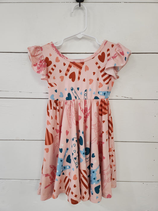 Size 2t | DotDotSmile Buttery Soft Love Dress