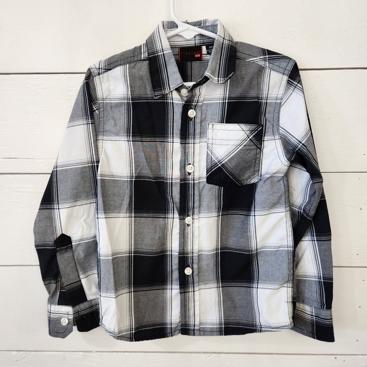 Size 4t | Fission B&W Button Down