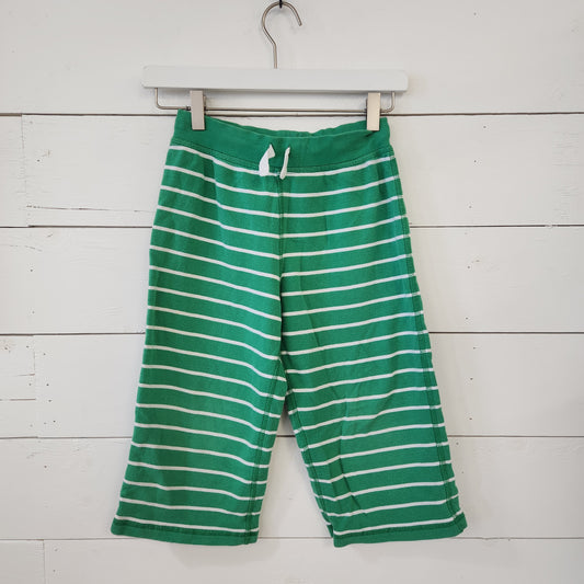 Size 10 | Hanna Andersson Green Striped Pants