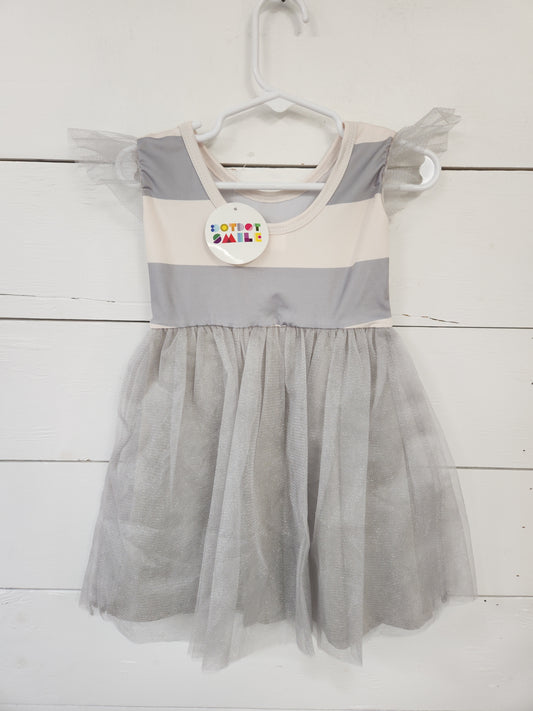 Size 2t | DotDotSmile NWT Striped Tulle Dress