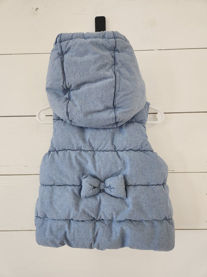 Size 2-3t | Gymboree Blue Bow Puffy Vest