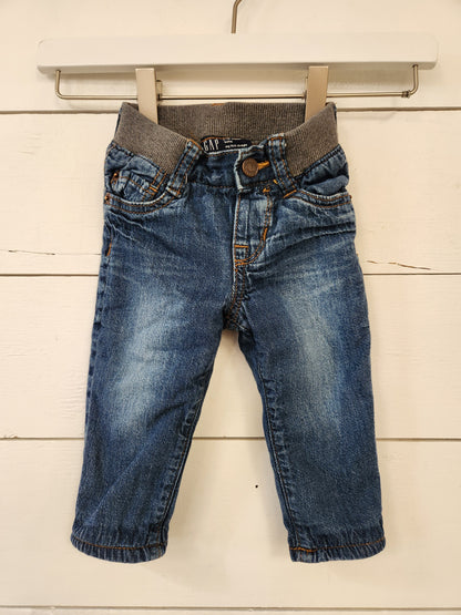 Size 6-12m | Gap Fleece-Lined Jeans